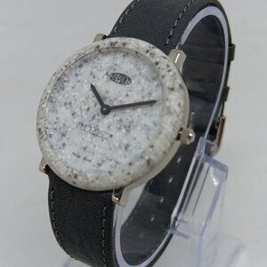 Dupont Women's 32mm Swiss Quartz Corian Dial Watch